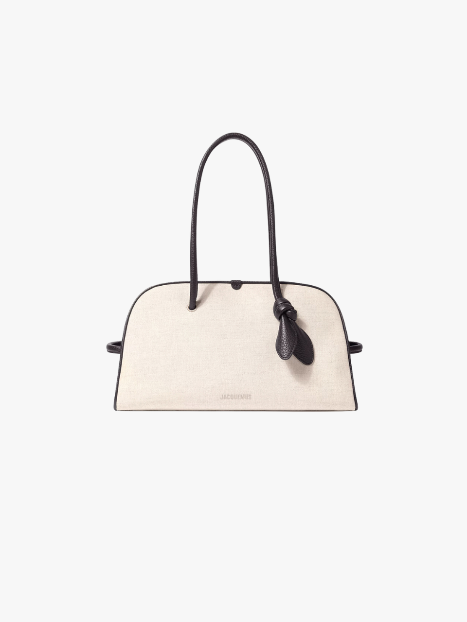 Jacquemus Die Turismo Weiche Bowlingtasche Grau Groß Damen