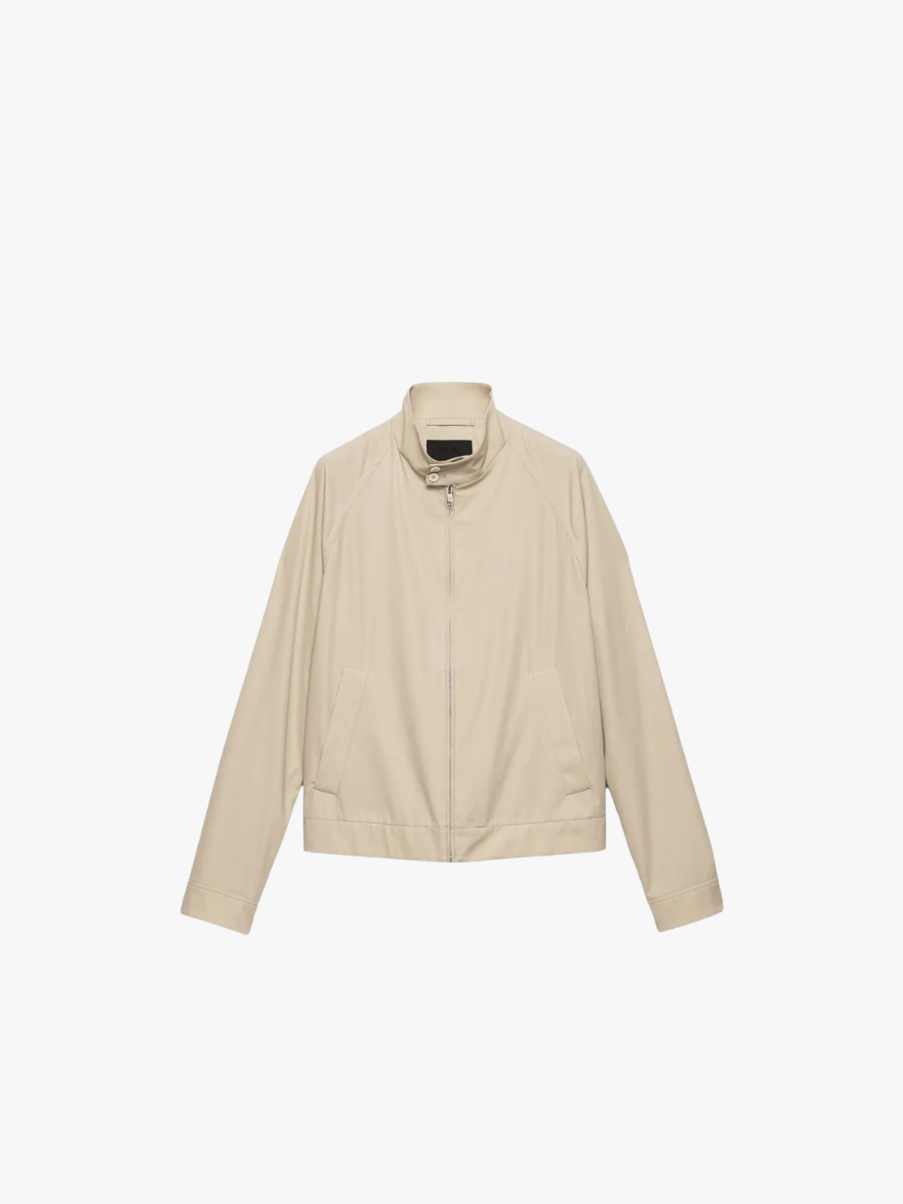 Prada Blousonjacke Aus Baumwolle Herren Beige Herren