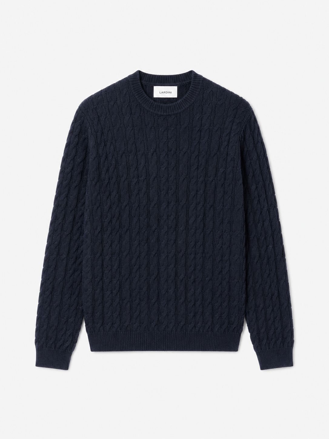 Lardini Strick Pullover Navy Herren