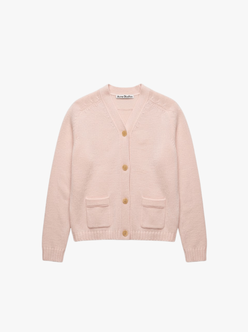 Acne Studios Cashmere Cardigan Light Rose Pink Women