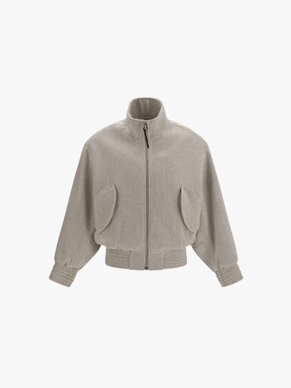 Jacquemus Losange Bomber Jacket Beige Men's