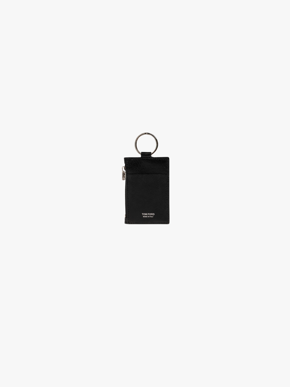 TOM FORD Schlüsselanhänger mit Reißverschlussdetail Schwarz Herren