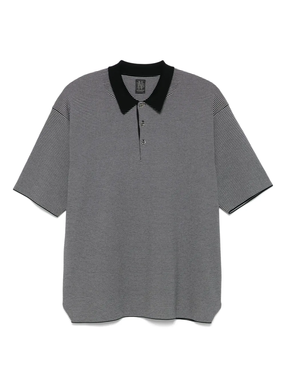 Batoner Japan cotton polo shirt schwarz Herren