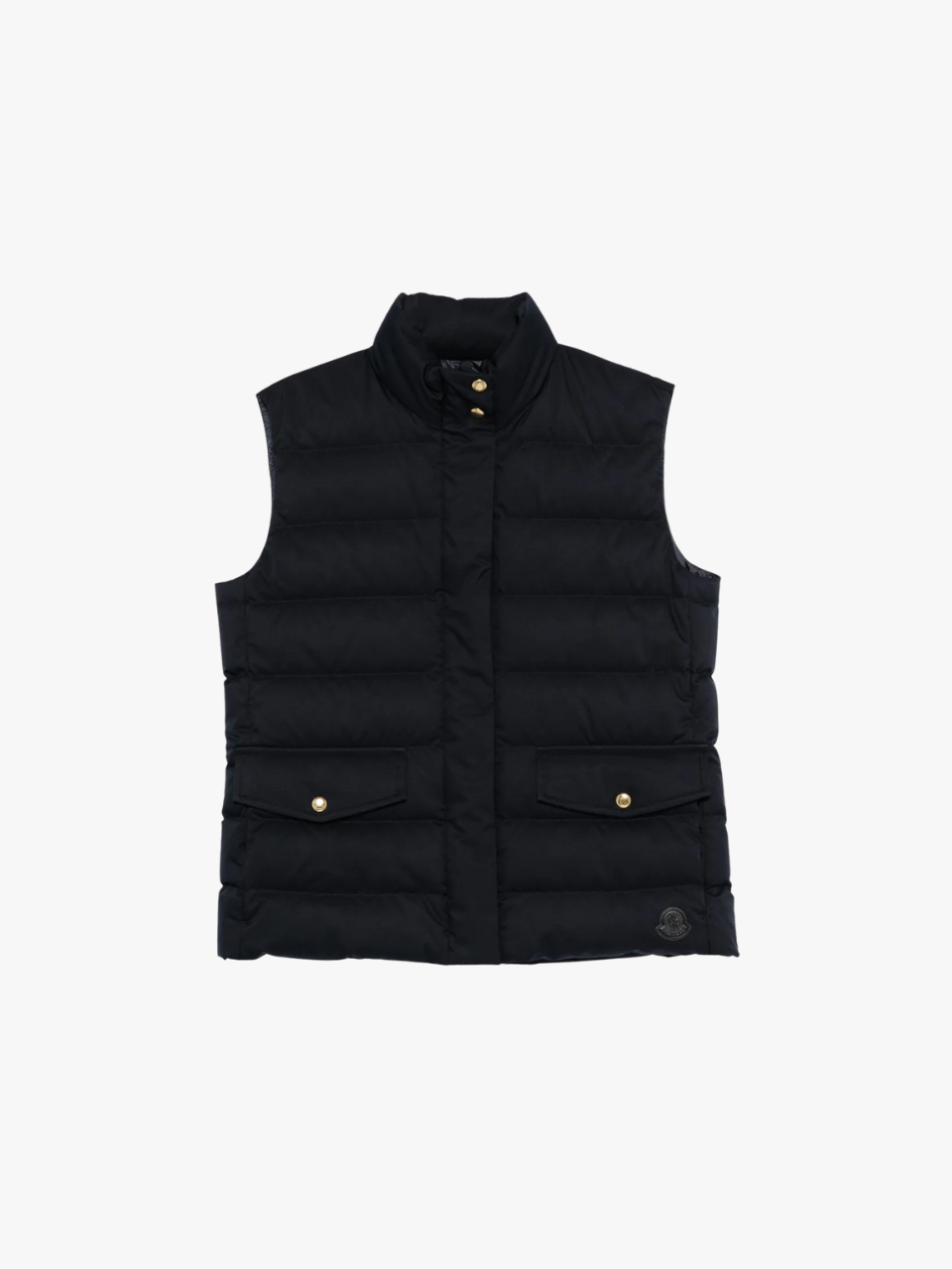 Moncler Wattierte Besset Weste Marineblau Damen