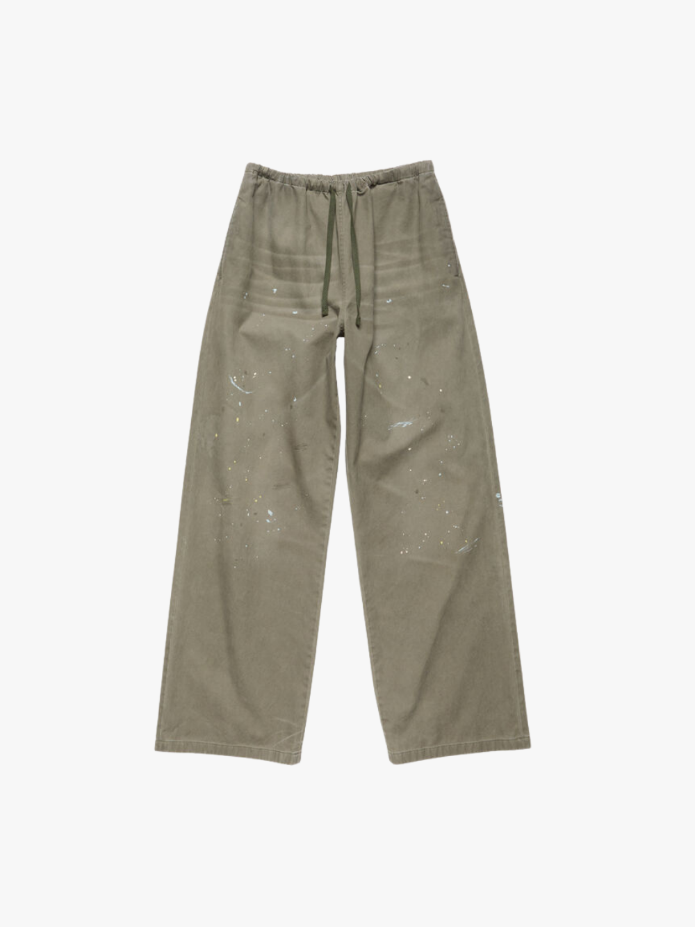 Acne Studios Cotton Trousers Green Men