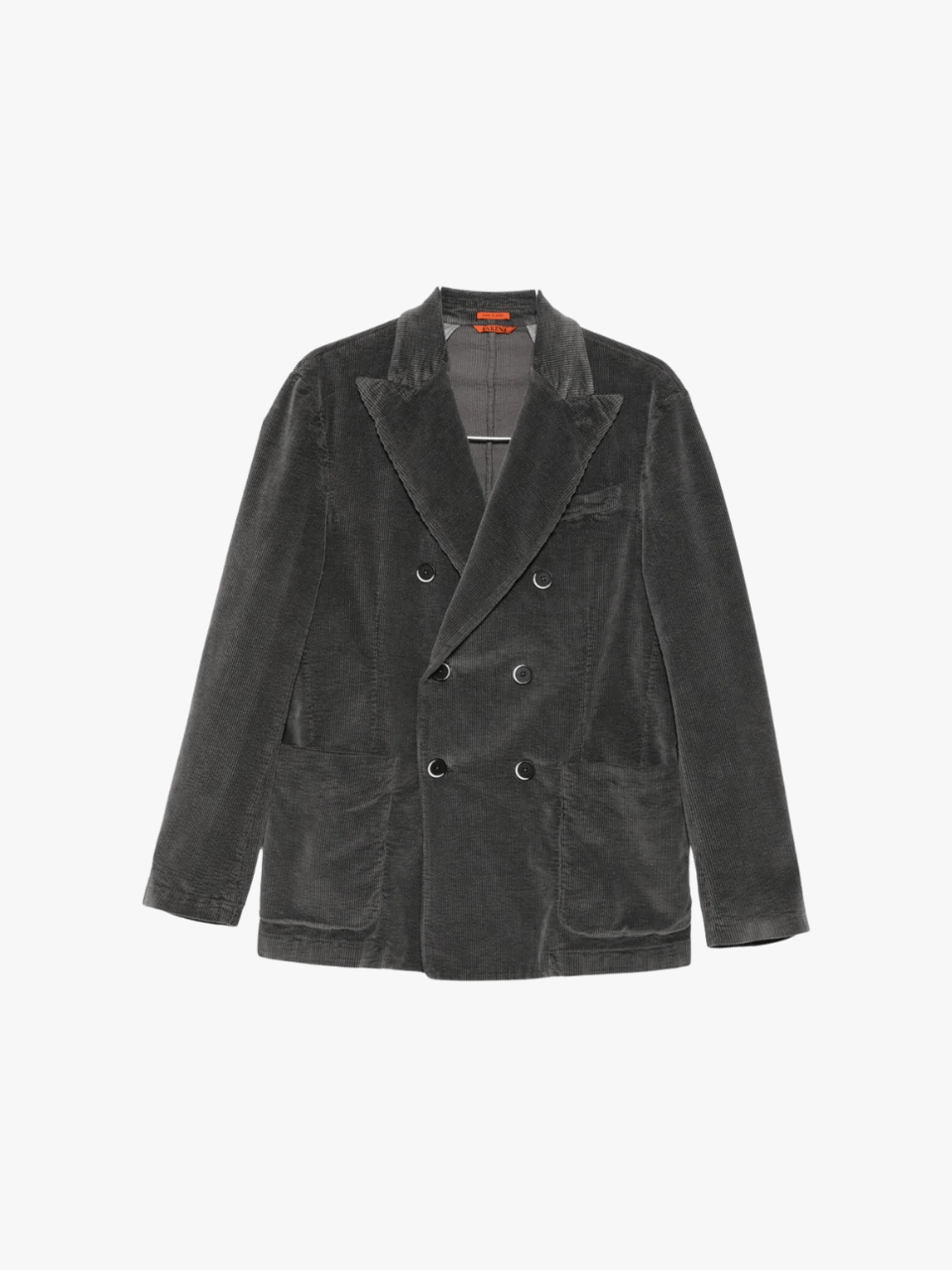 Barena Zweireihiger Blazer Grau Herren