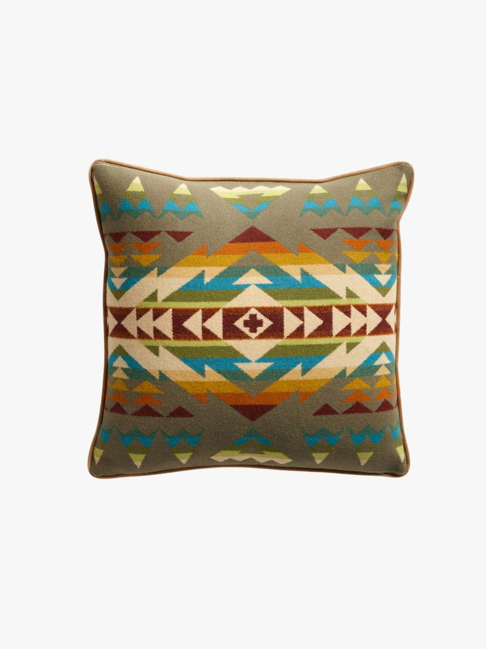 Pendleton Solstice Canyon Pillow Woll‑Akzentkissen Mehrfarbig / Grün
