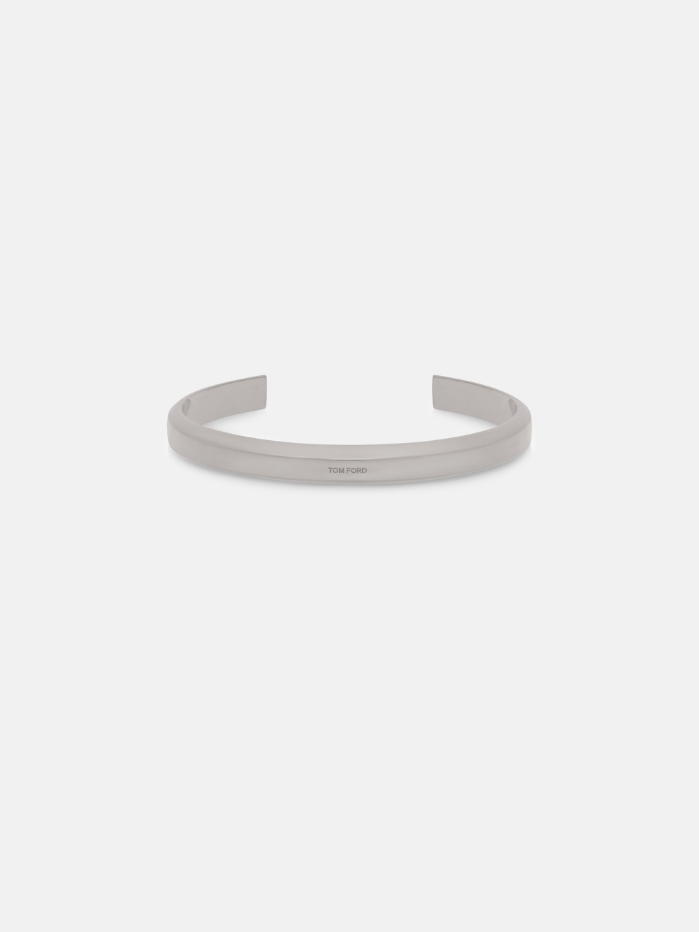 Tom Ford Silver Smooth Bracelet Unisex