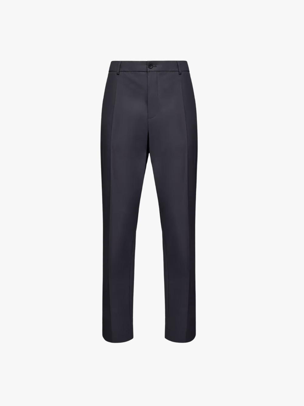 Moncler Technical Cotton Blend Navy Blue Men's Trousers