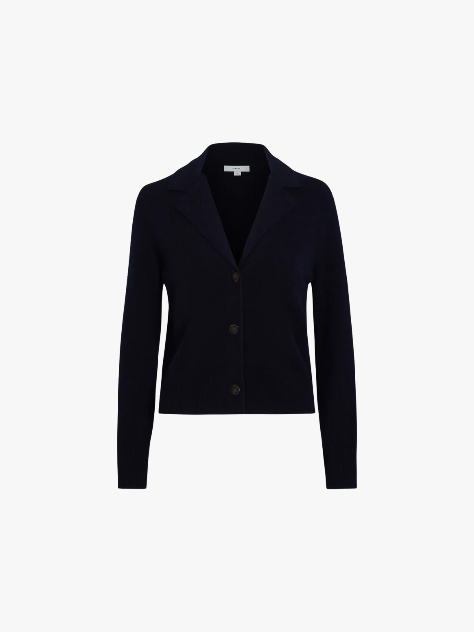 Vince Cardigan with buttoned collar black women