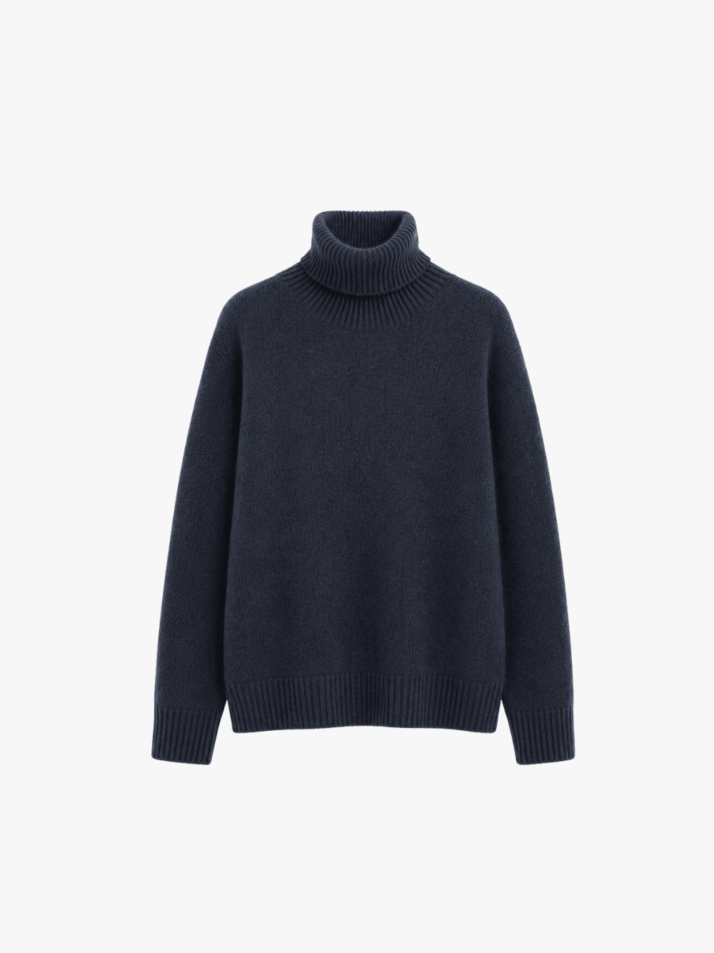 Roberto Collina Rollkragen Pullover Navy Damen
