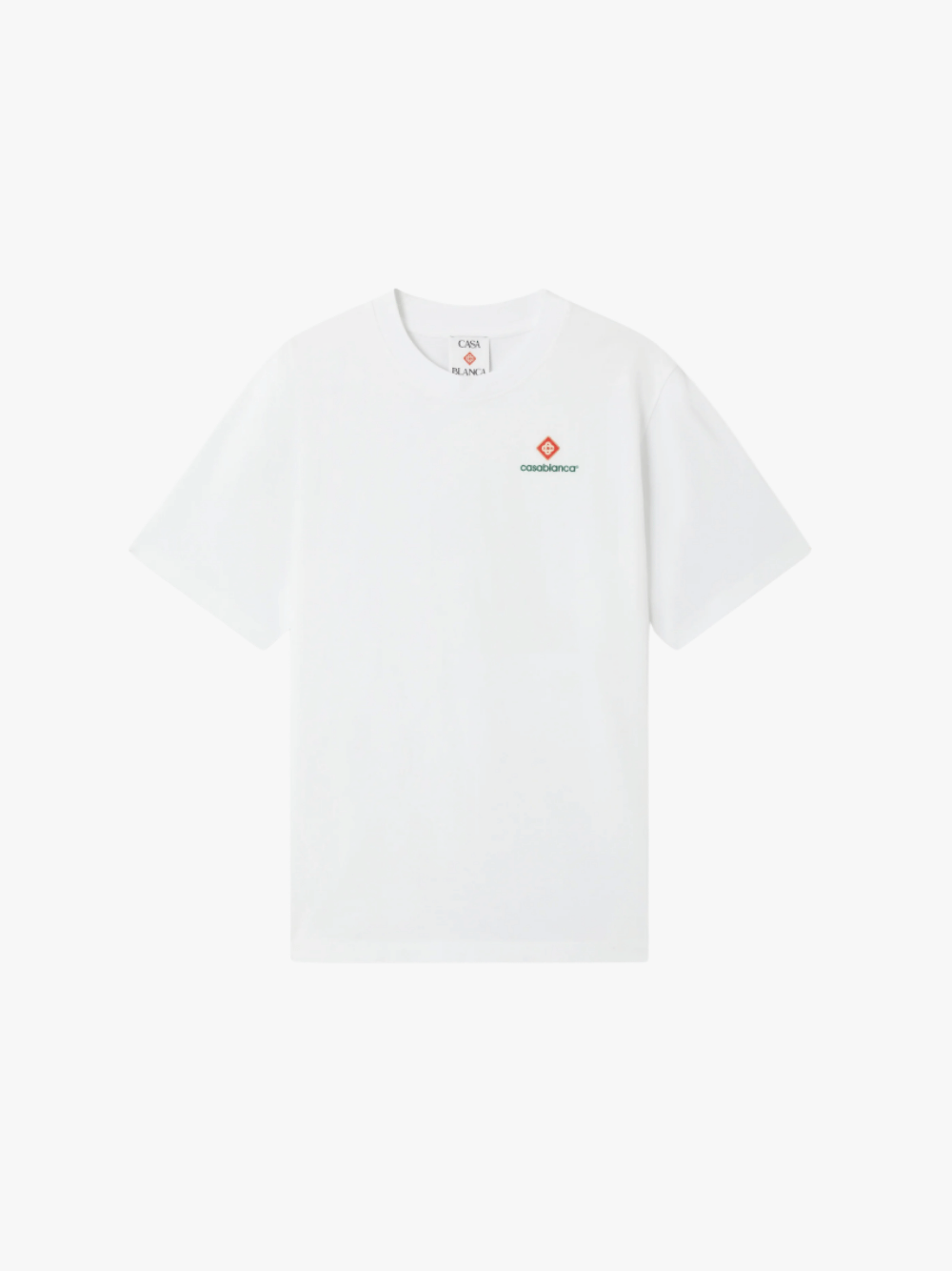 Casablanca White Sport Type Short Sleeve T-Shirt Weiss Herren