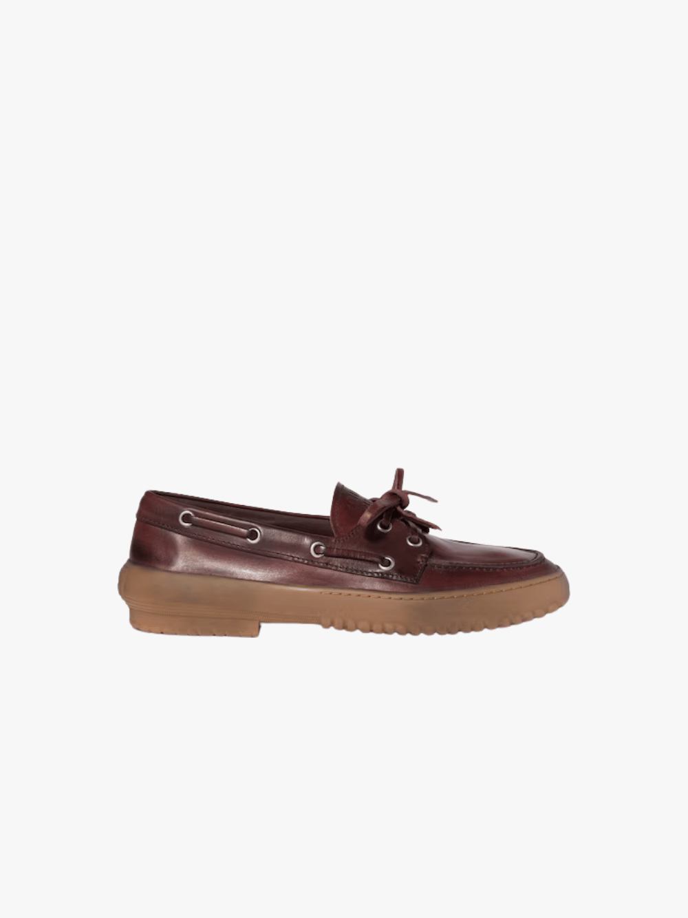 Miu Miu Deck Schuhe Braun Damen