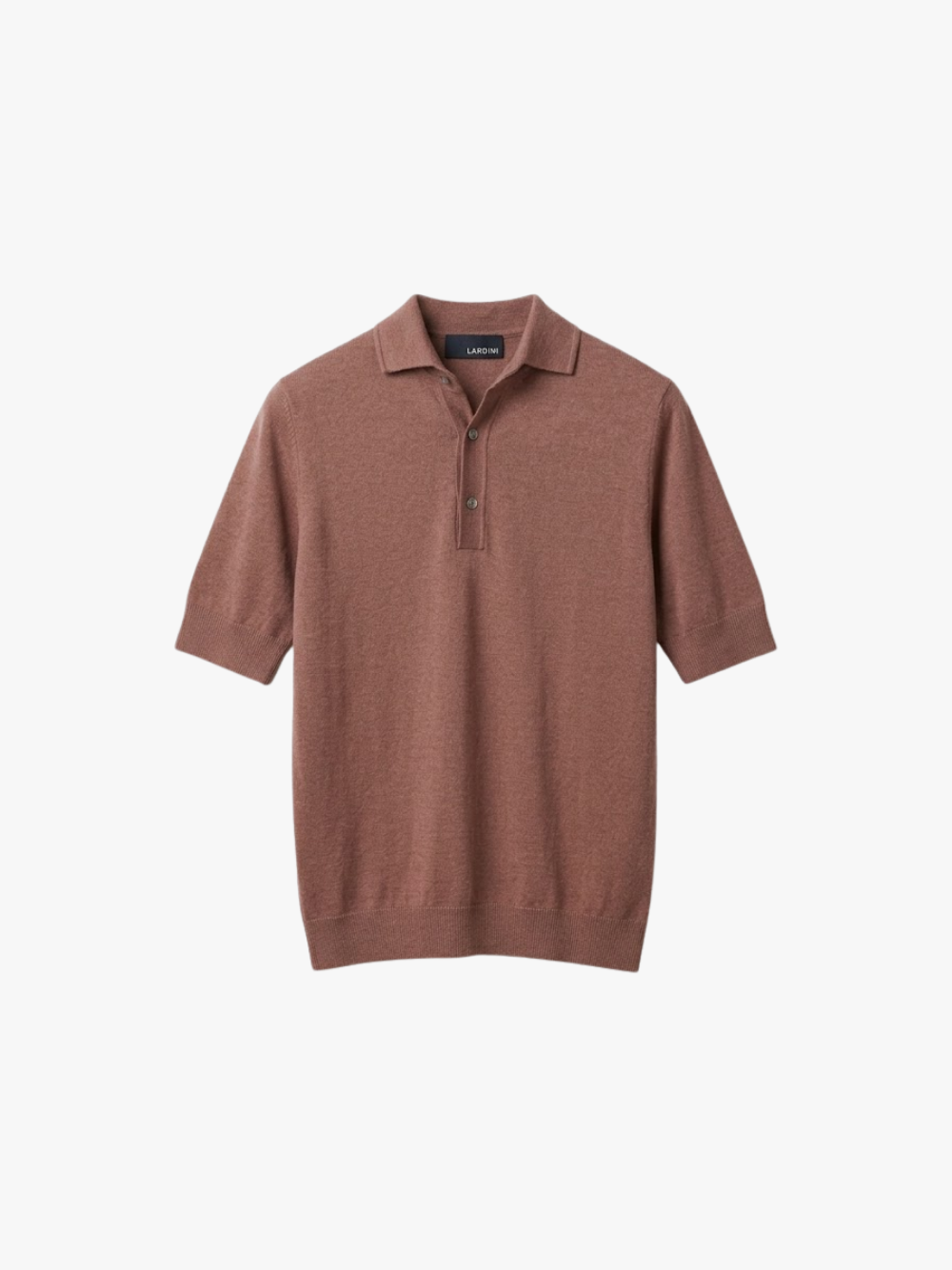 Lardini Polo Shirt Braun Herren