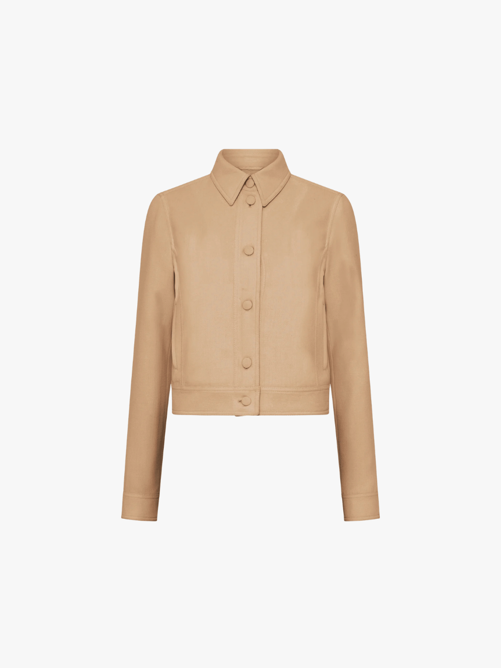 Gabriela Hearst Thereza Jacket Camel Braun Damen