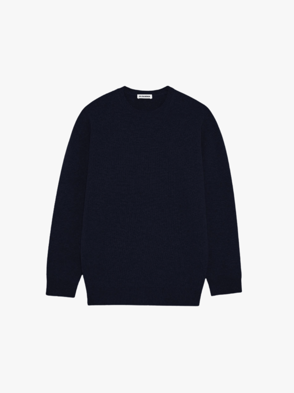 Jil Sander Woll Kashmir Oversizes Jumper Navy Herren