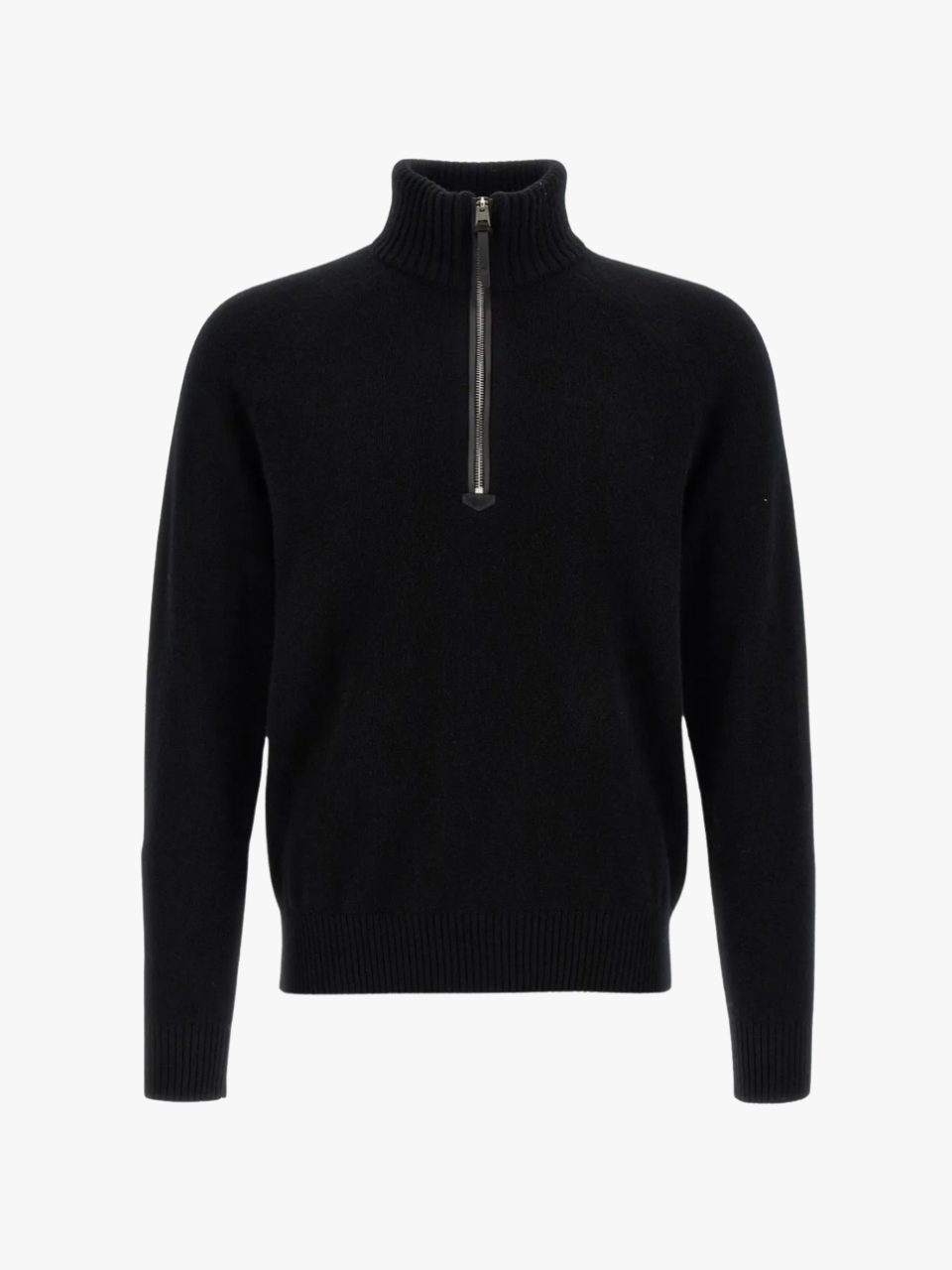 Tom Ford Pullover mit Reißverschluss Schwarz Herren Tom Ford Pullover mit Reißverschluss Schwarz Herren
