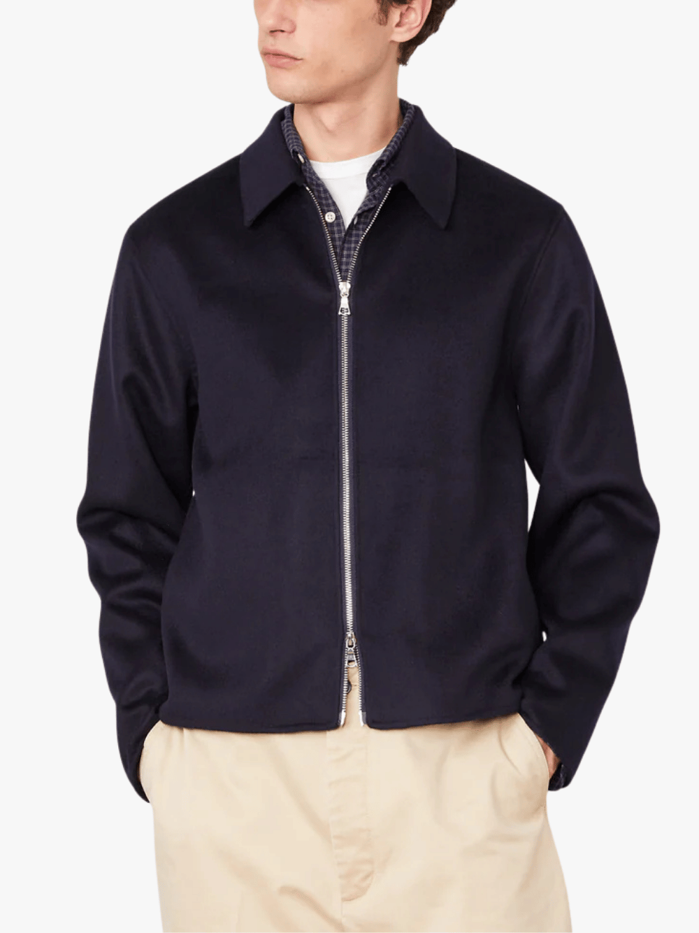 Officine Generale Mazir Jacket Dark Navy Men's