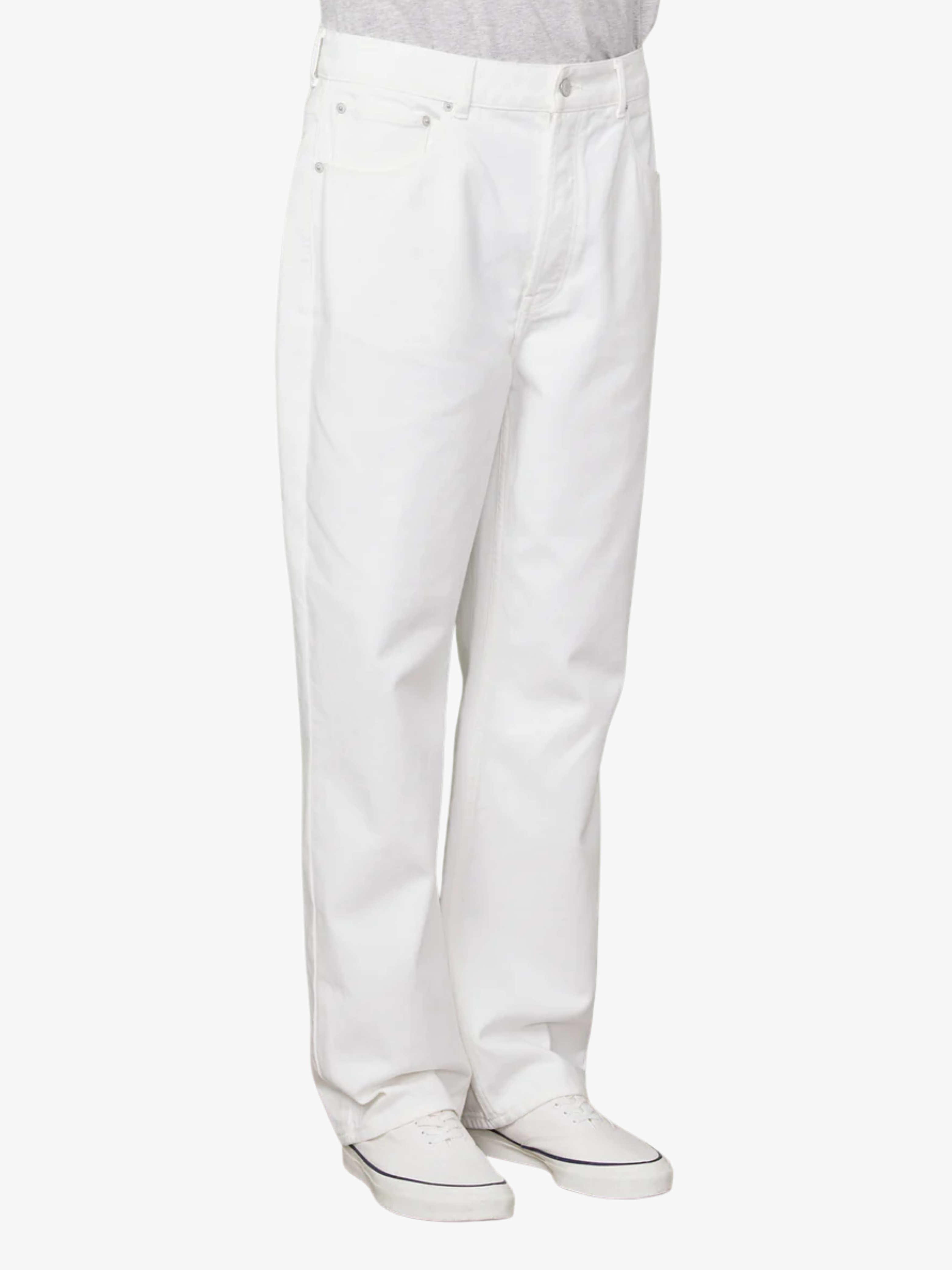 Officine Générale Vintage Denim Ecru Baumwoll‑Jeans Herren