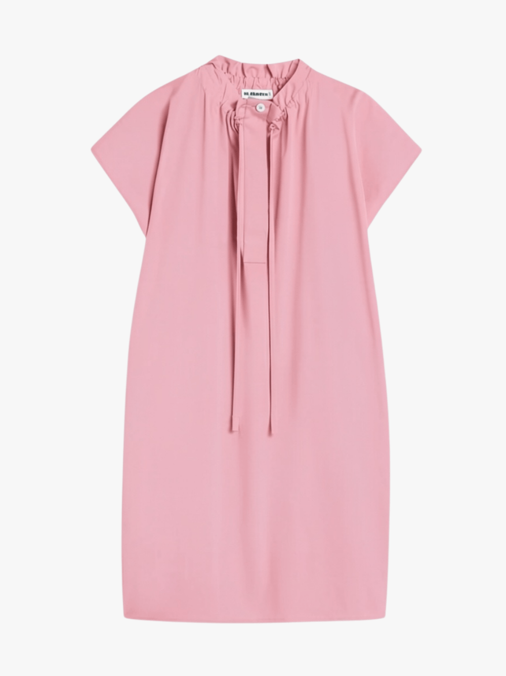 Jil Sander Cotton Poplin Dress Rosa Damen