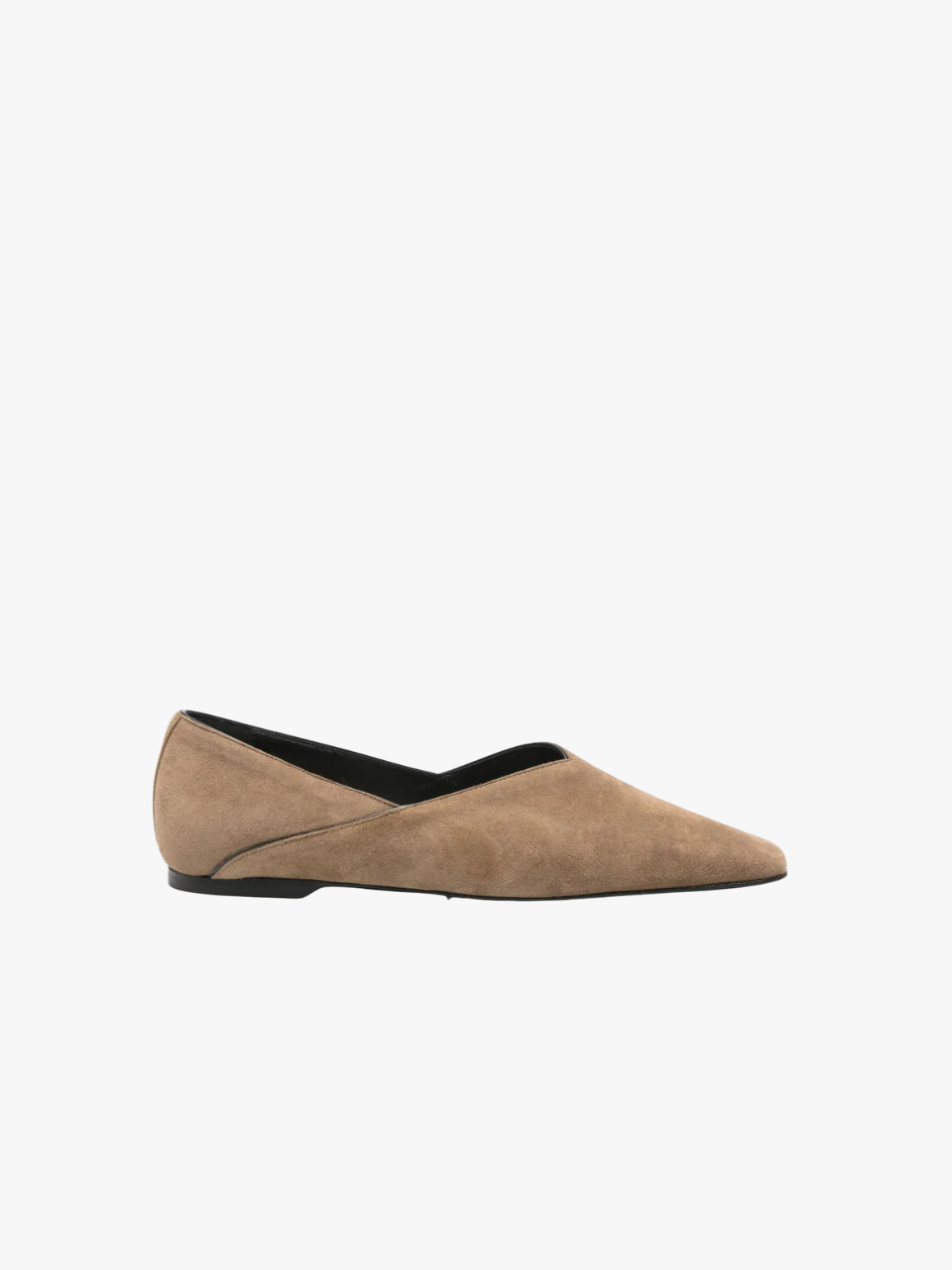 TOTEME Ballerinas aus Wildleder Braun Damen