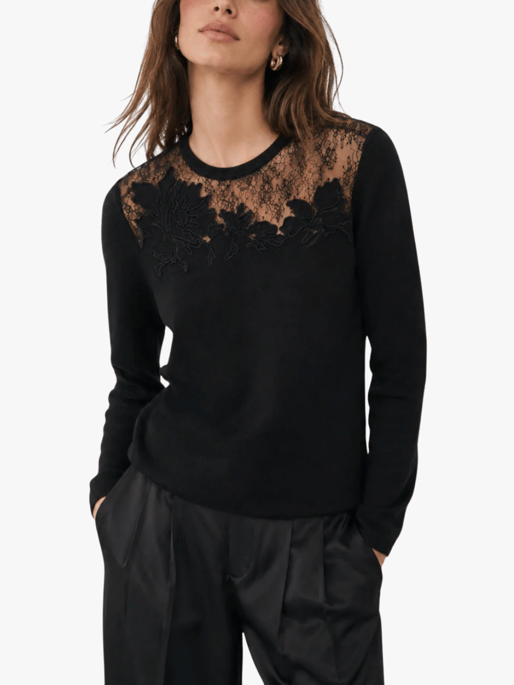 Ulla Johnson Sweatshirt Schwarz Damen