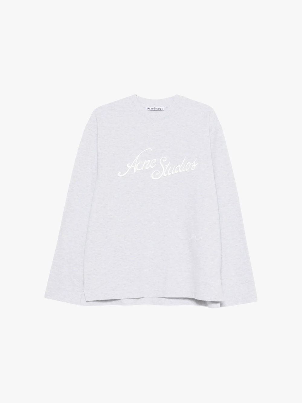 Acne Studios Embroidered Logo Long‑Sleeve T‑Shirt Herren
