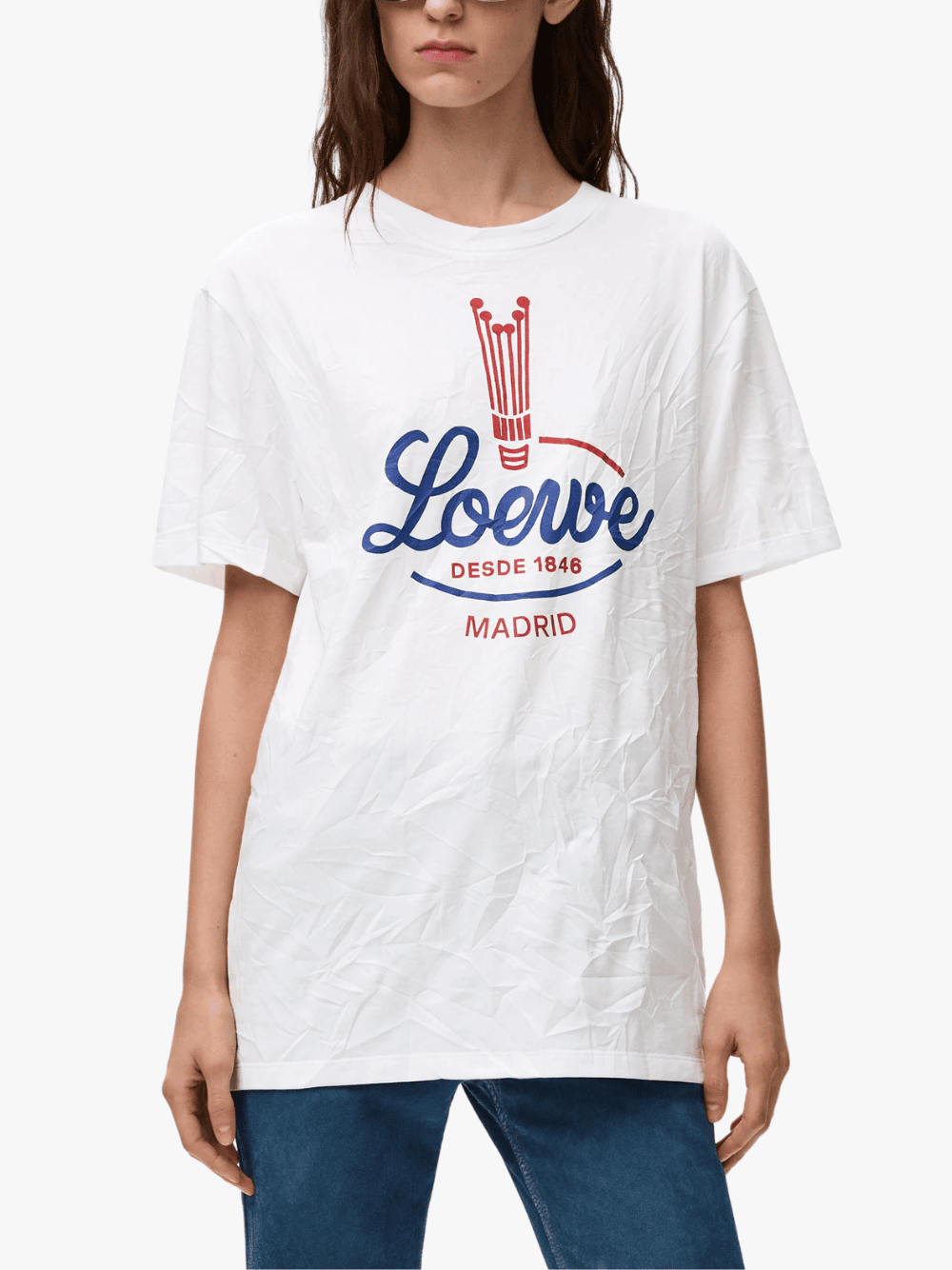 Loewe T-Shirt Weiß Damen