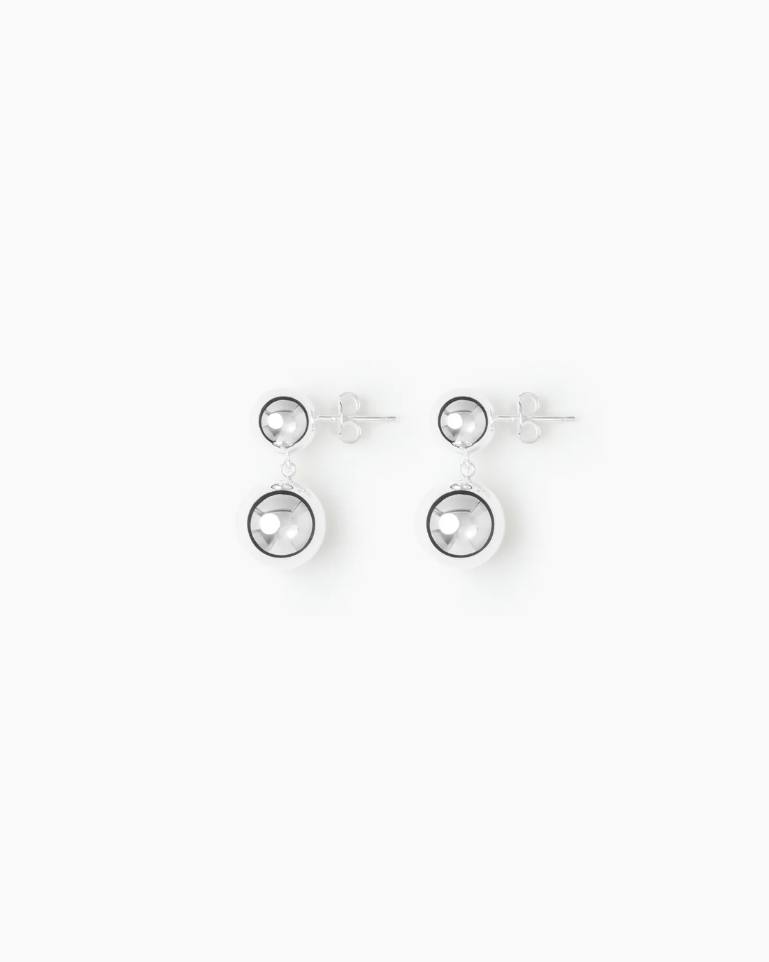 The Caroline Earrings Silver Woman The Caroline Earrings Silver Woman