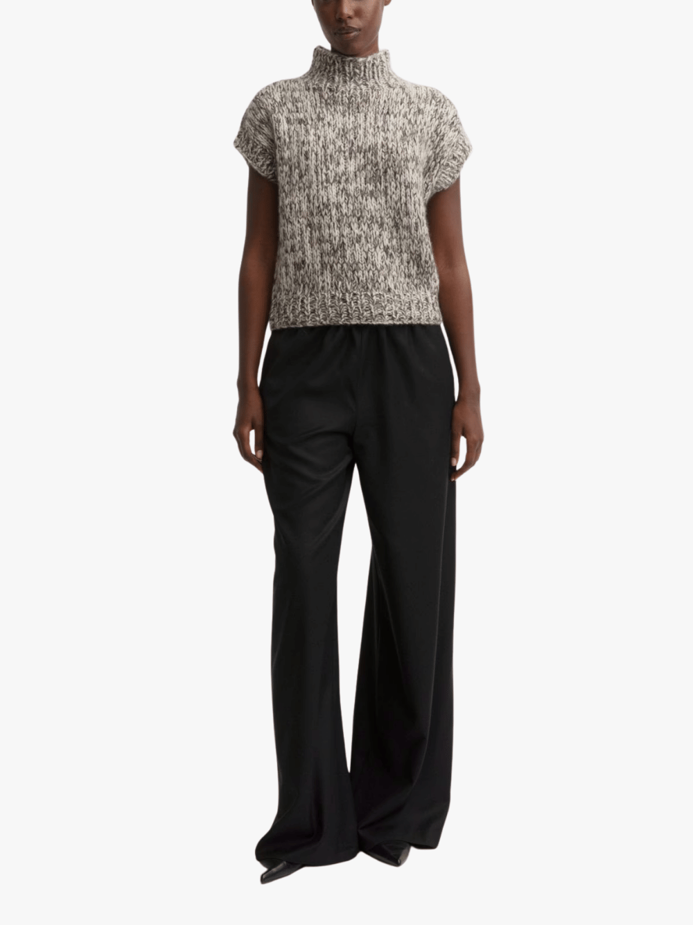 Iris von Arnim Hestia Cashmere-Seide Top Taupe Ecru Damen