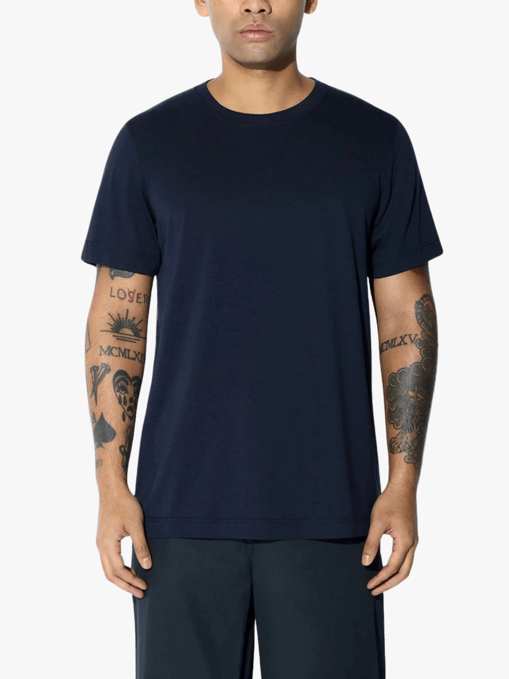 CDLP Midweight Dark Navy Herren‑T‑Shirt