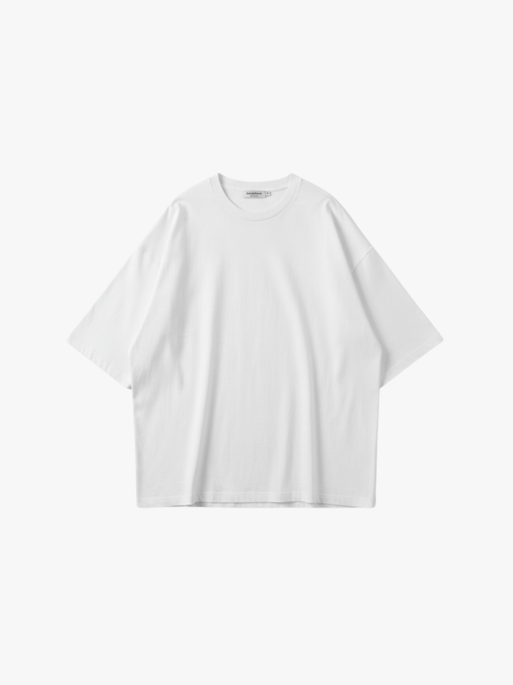 Cellar Door Baumwoll-Seide T-Shirt Weiß Damen