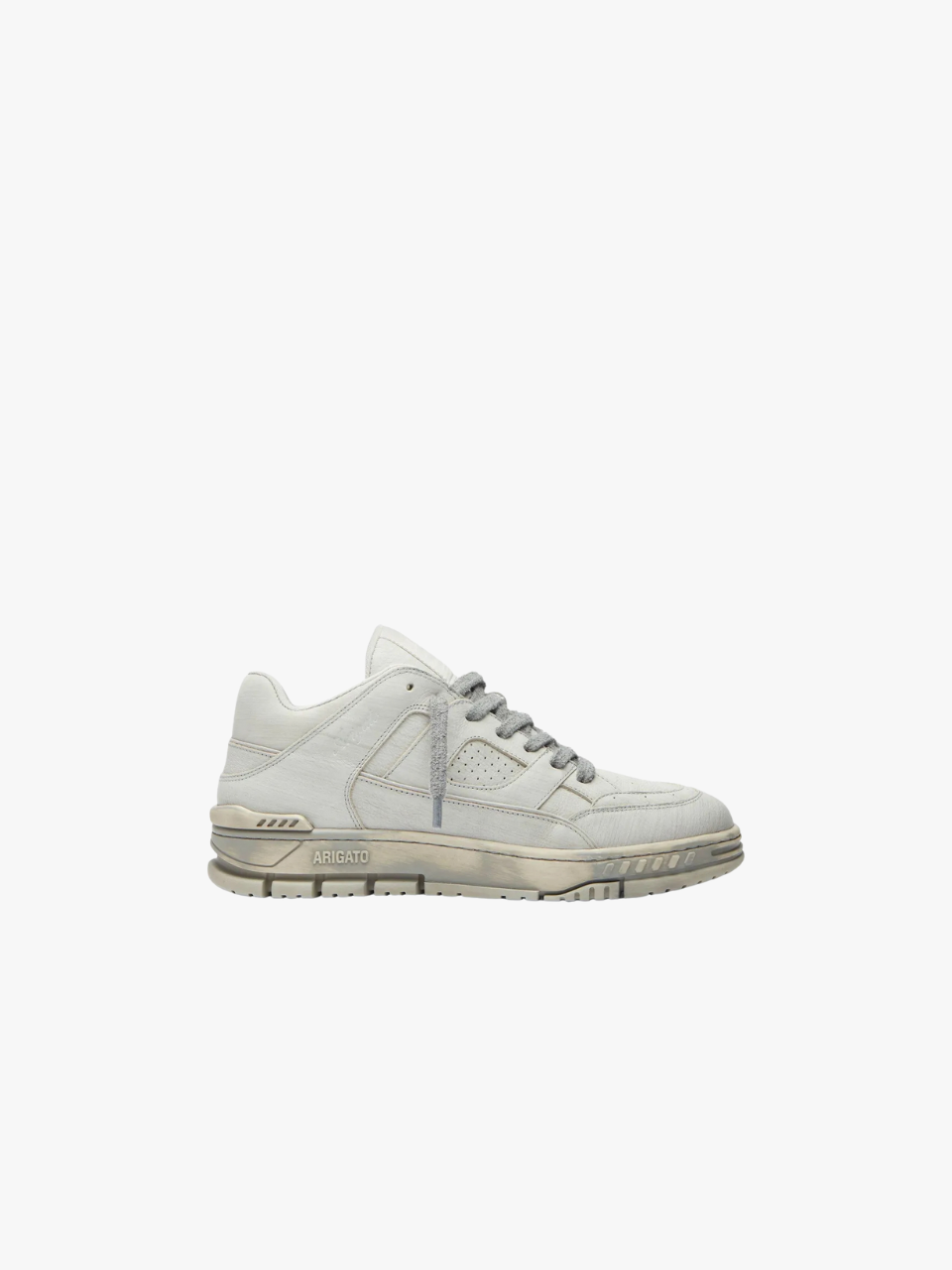 Axel Arigato Area Lo Sneakers aus perforiertem Leder Weiß Herren