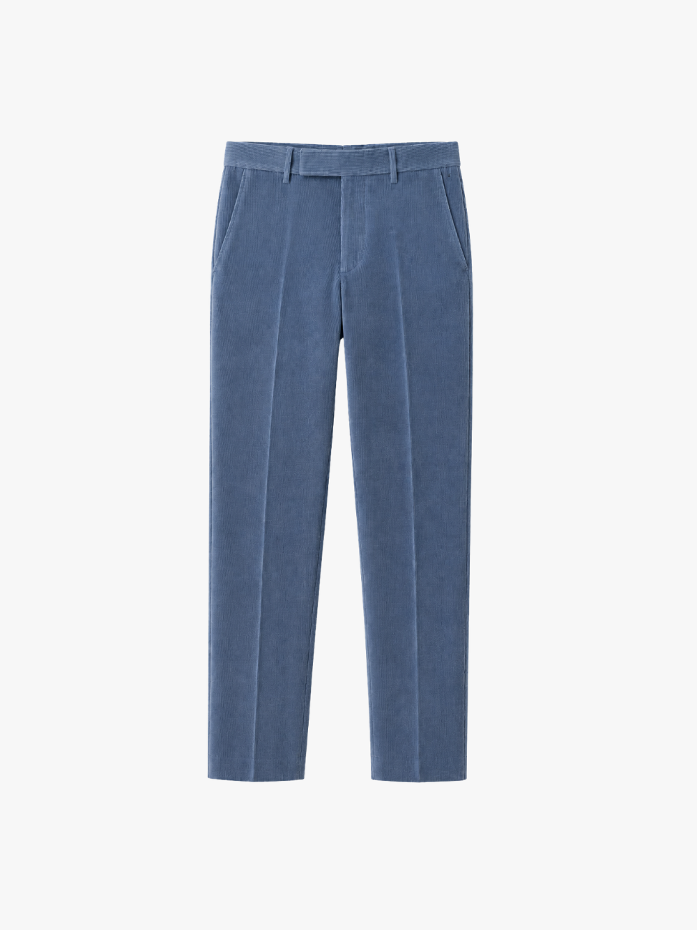 Zegna Cord Hose Blau Herren