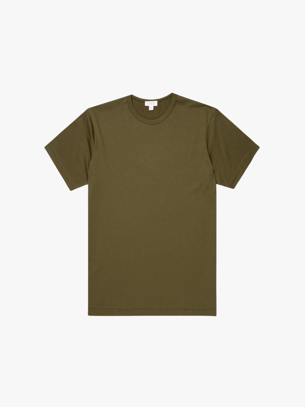 Sunspel Classic T-shirt Olivgrün Herren