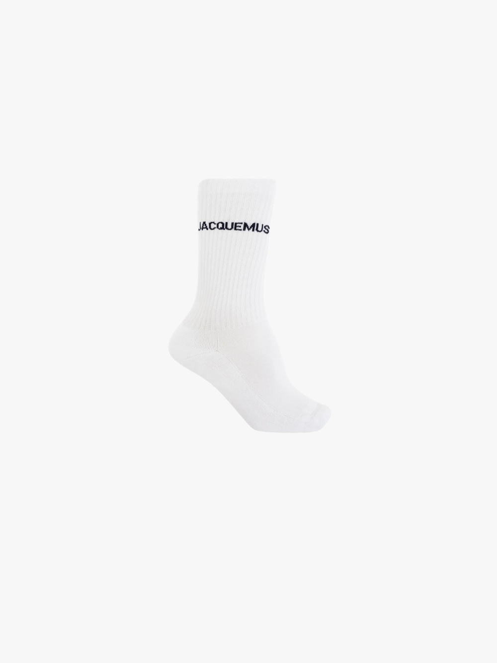 Jacquemus Socks with Logo Embroidery White Women