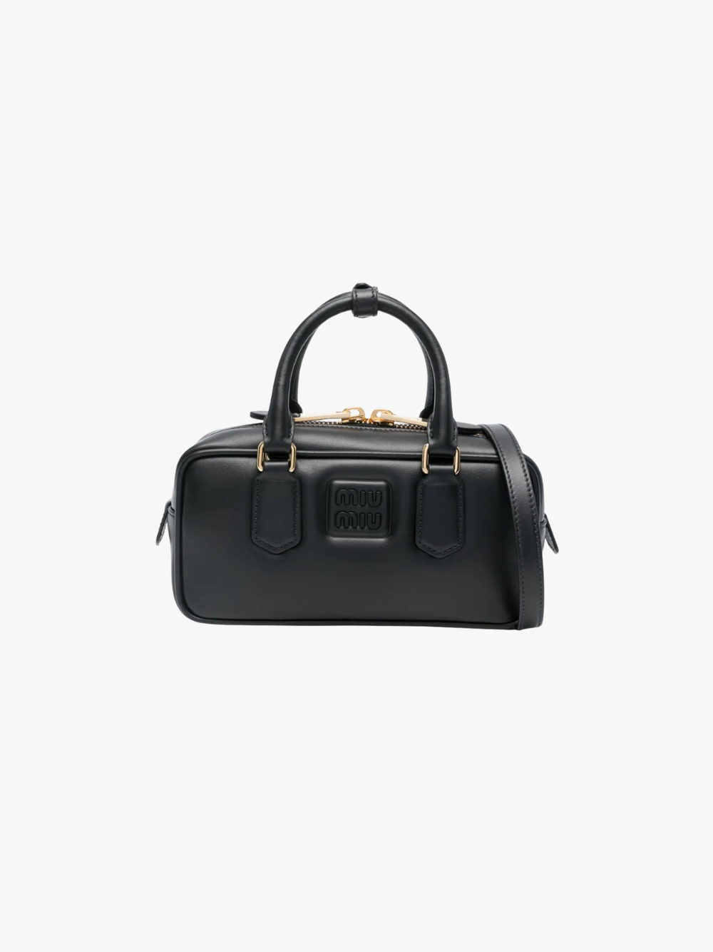 Miu Miu Arcadie Tasche Schwarz Leder Damen