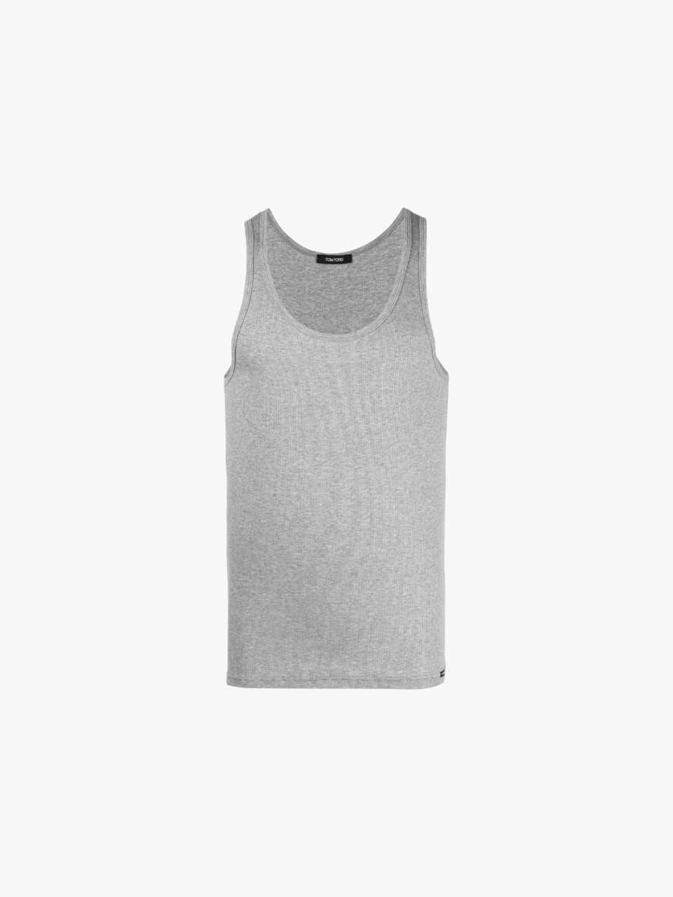 TOM FORD classic tank top gray men