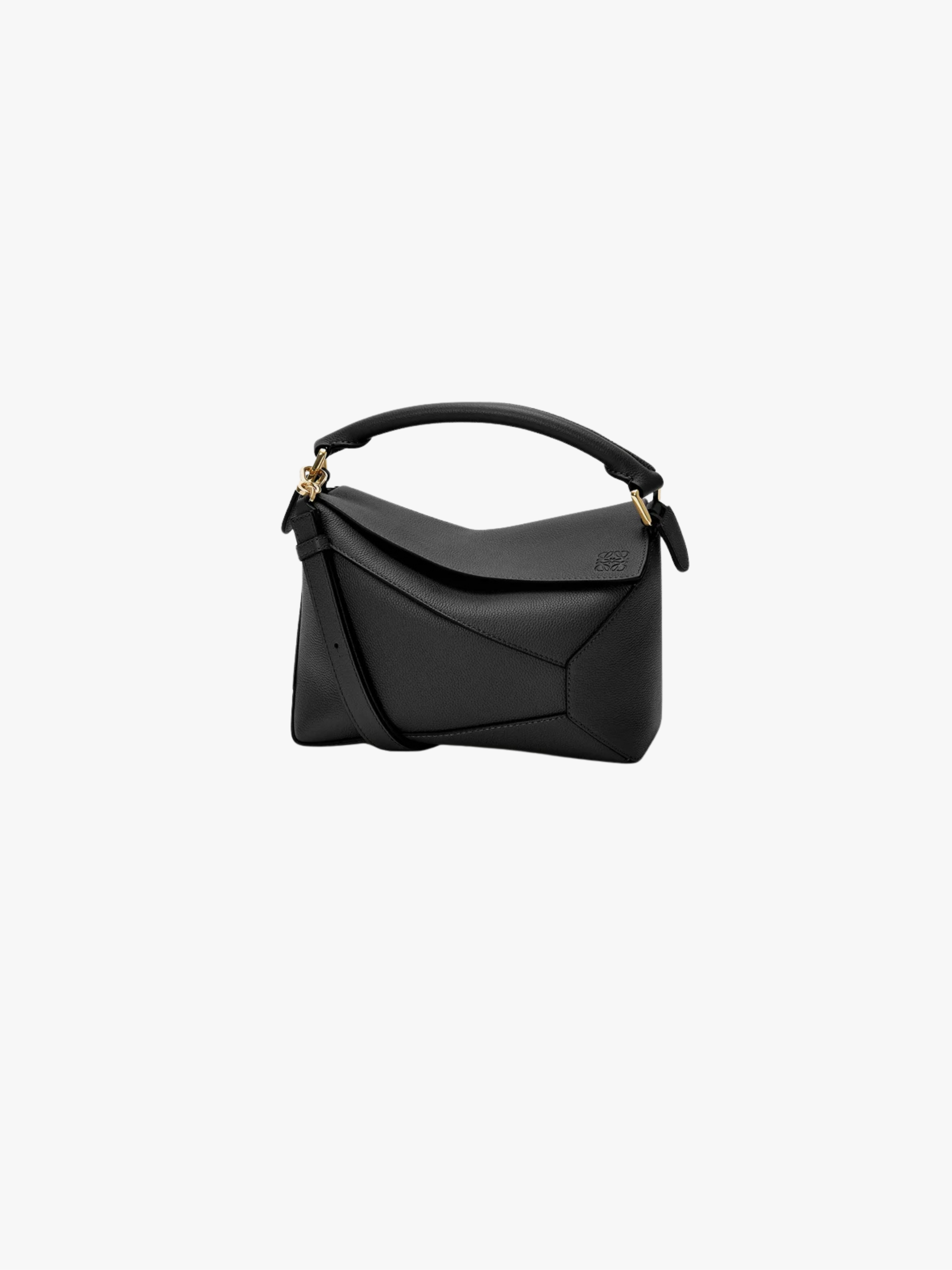Loewe Kleine Puzzle Edge Tasche Schwarz Damen