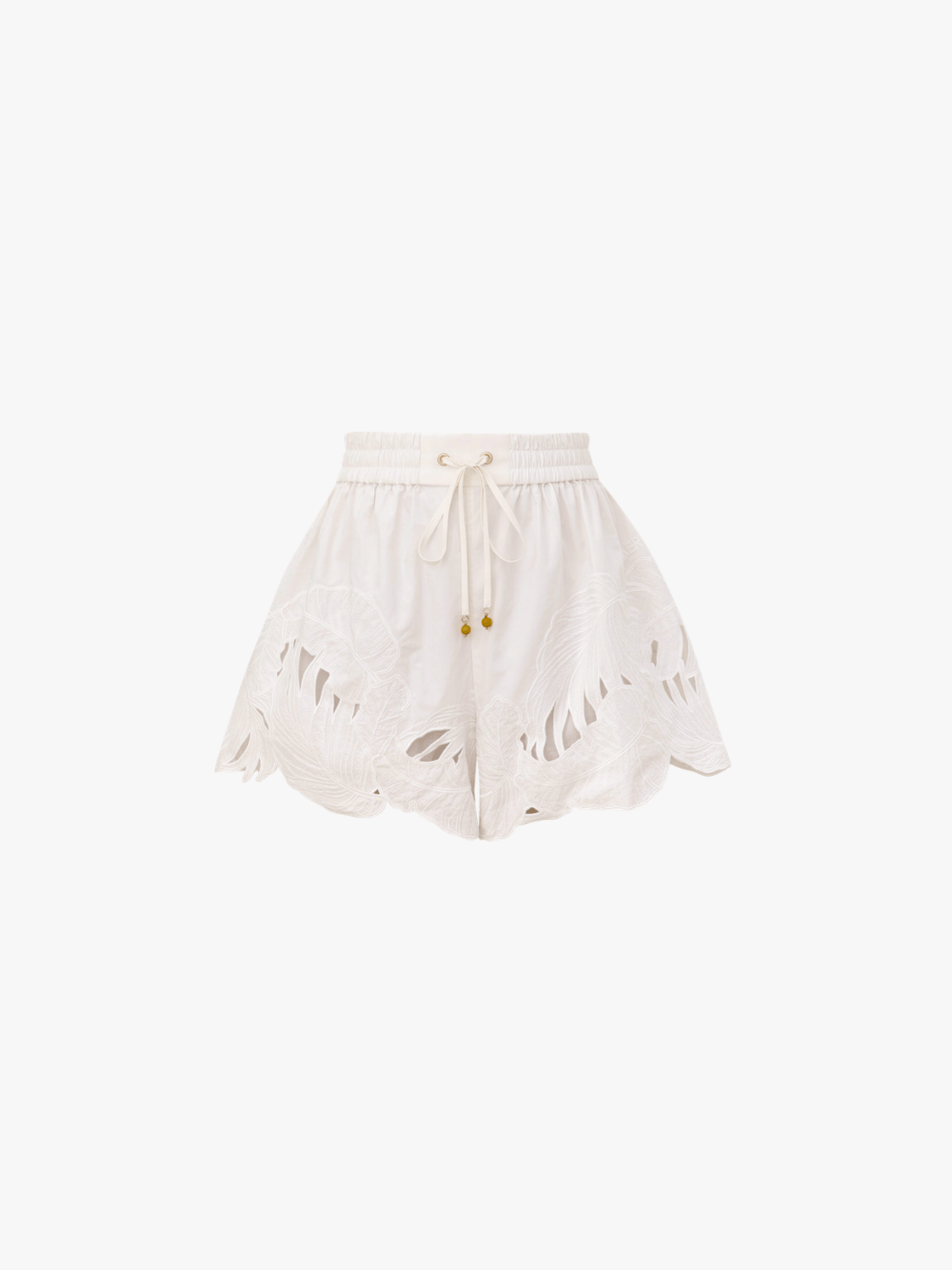 Zimmermann Mahon Embroidered Short Elfenbein Damen