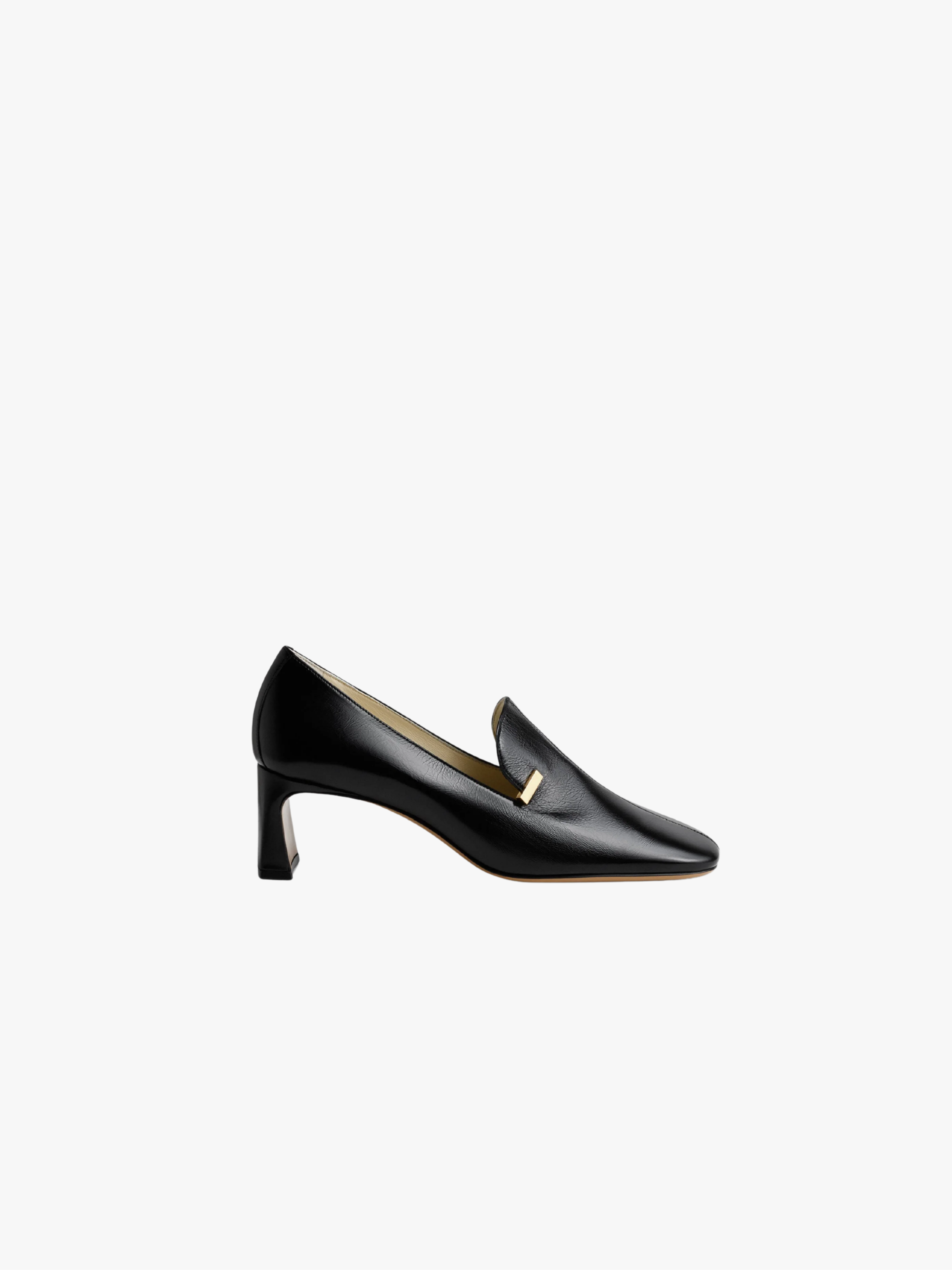 Phoebe Philo Club Loafer 60 Leather Black Women's