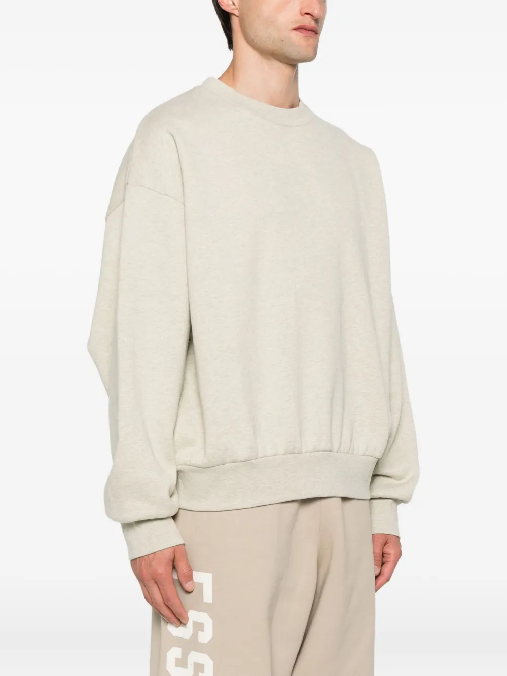 FEAR OF GOD ESSENTIALS Sweatshirt mit Rundhalsausschnitt Hellbeige Herren