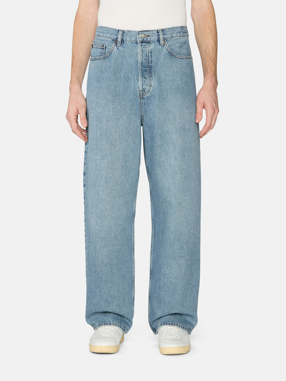 Frame Relaxed Jeans Jefferson Blau Herren