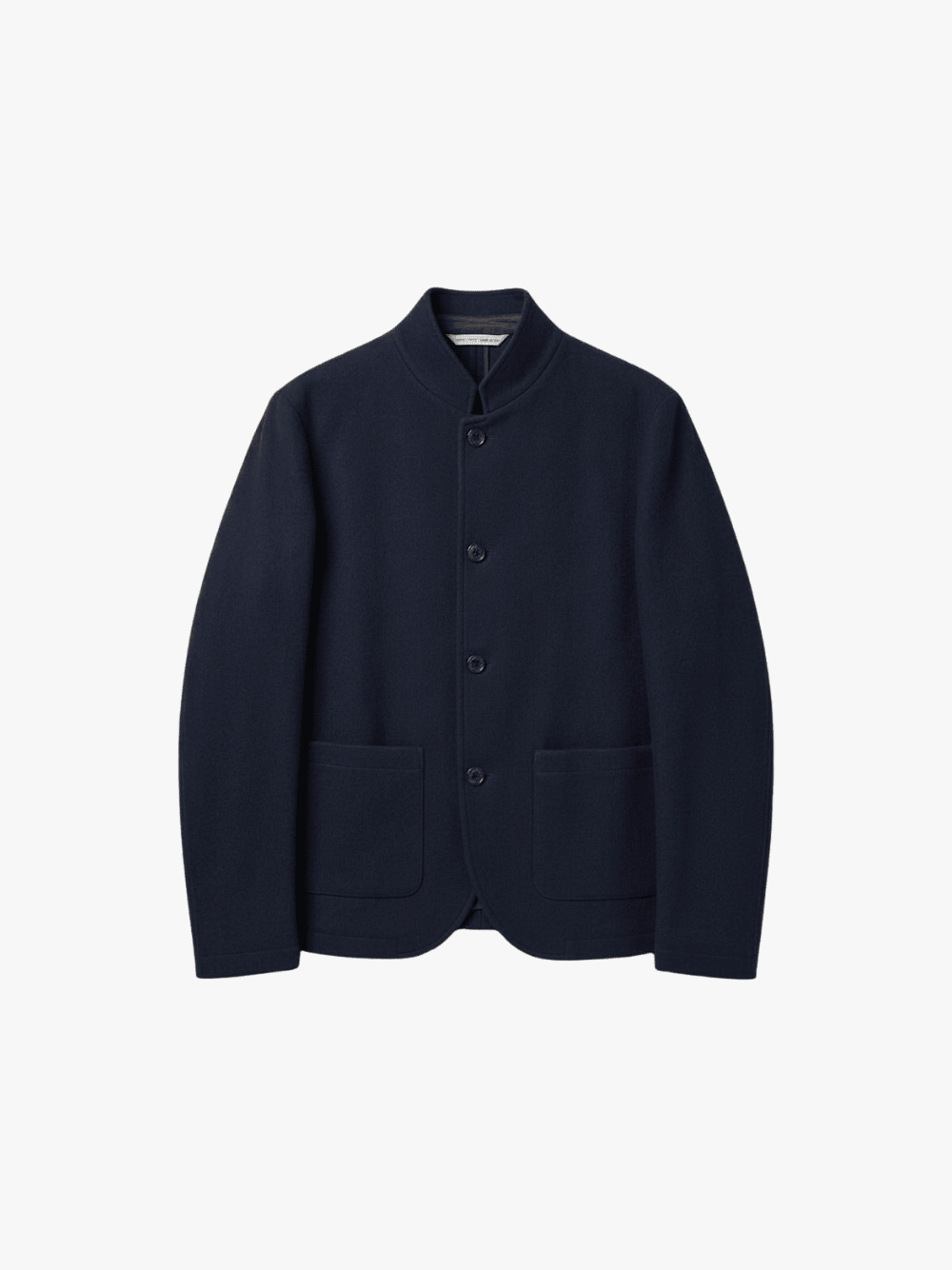 Maurizio Baldassari Stendhal Stehkragen Jacke Navy Herren
