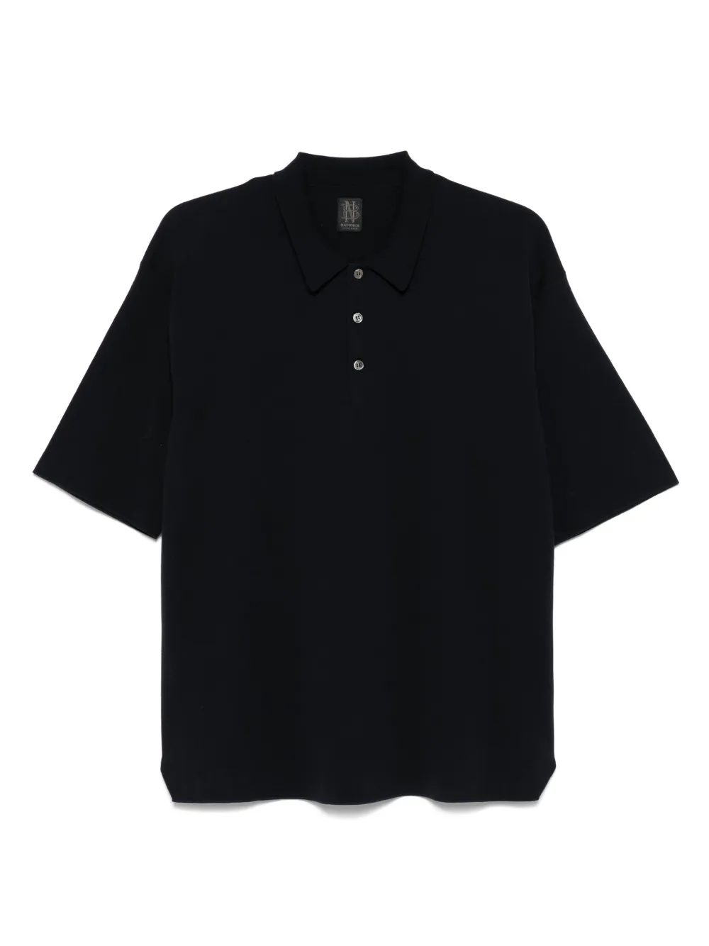Batoner Japan cotton polo shirt blau Herren