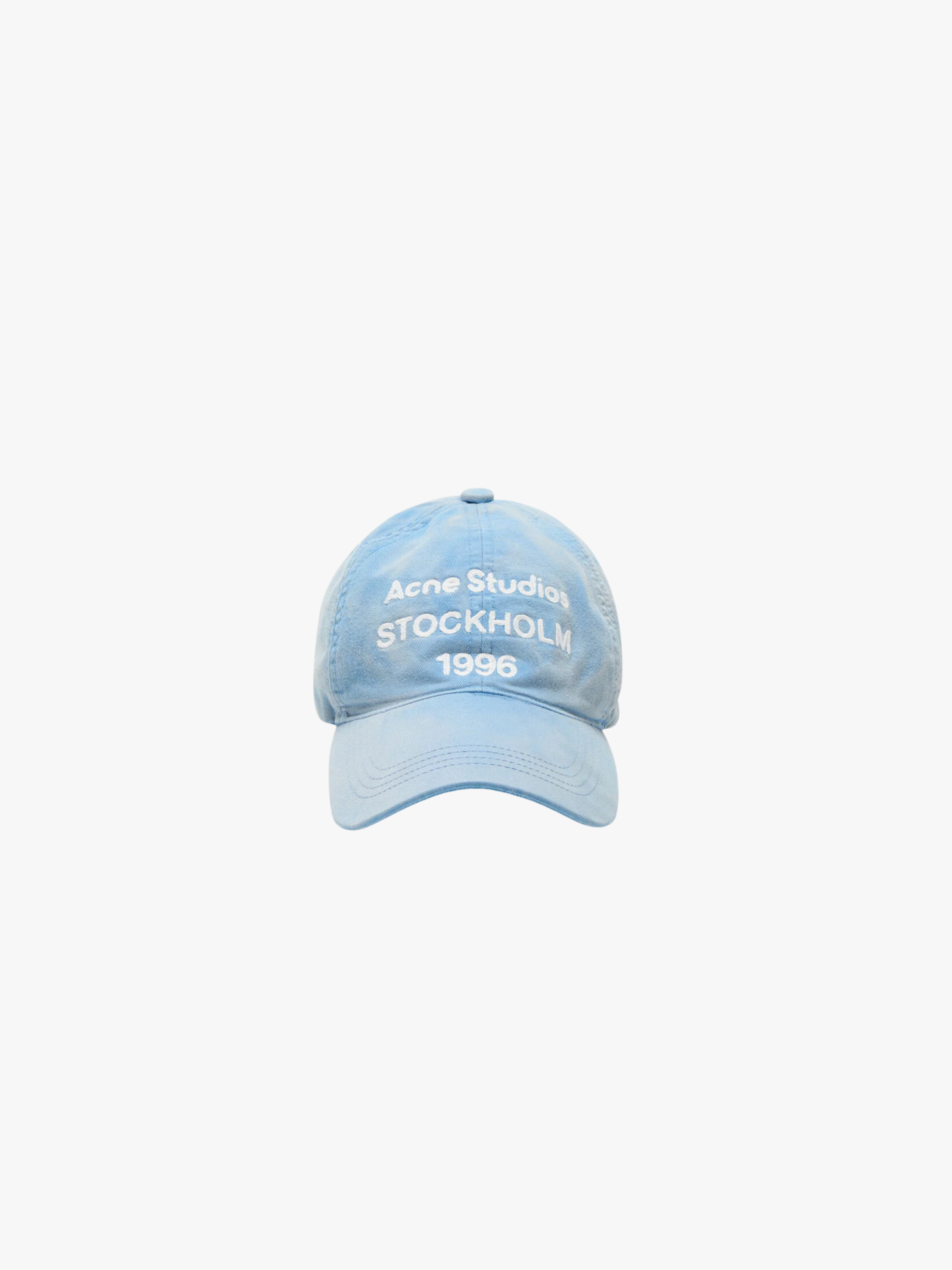 Acne Studios Logo Cap Cornflower Blau Herren Cap