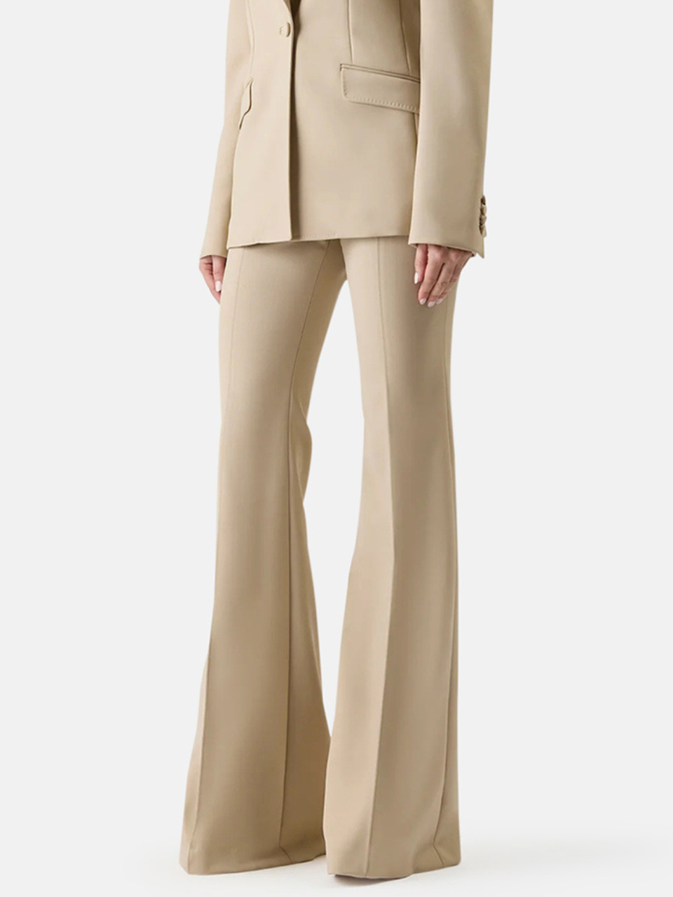 Gabriela Hearst Rhein Pant in Khaki Women