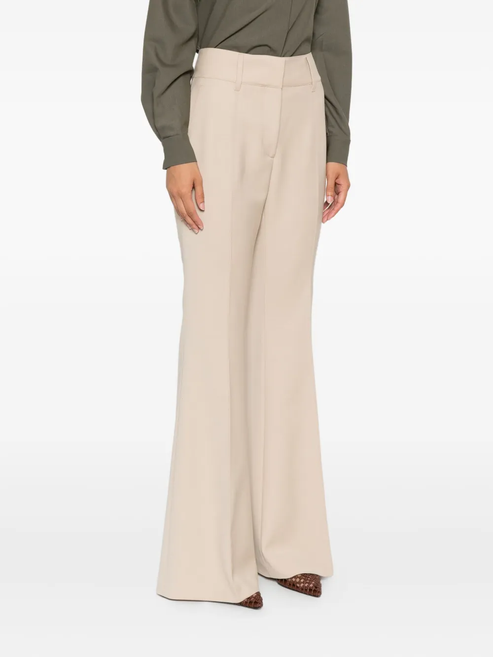 Gabriela Hearst Rhein Pant in Khaki Damen