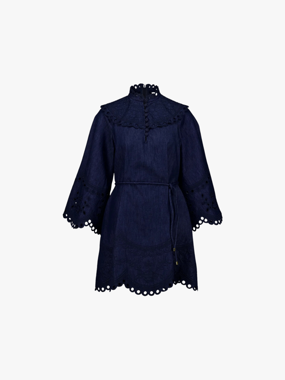 Zimmermann Mahon Minikleid Ink Navy Damen