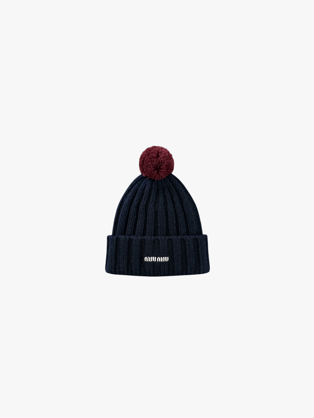 Miu Miu Hat Navy/Red Women